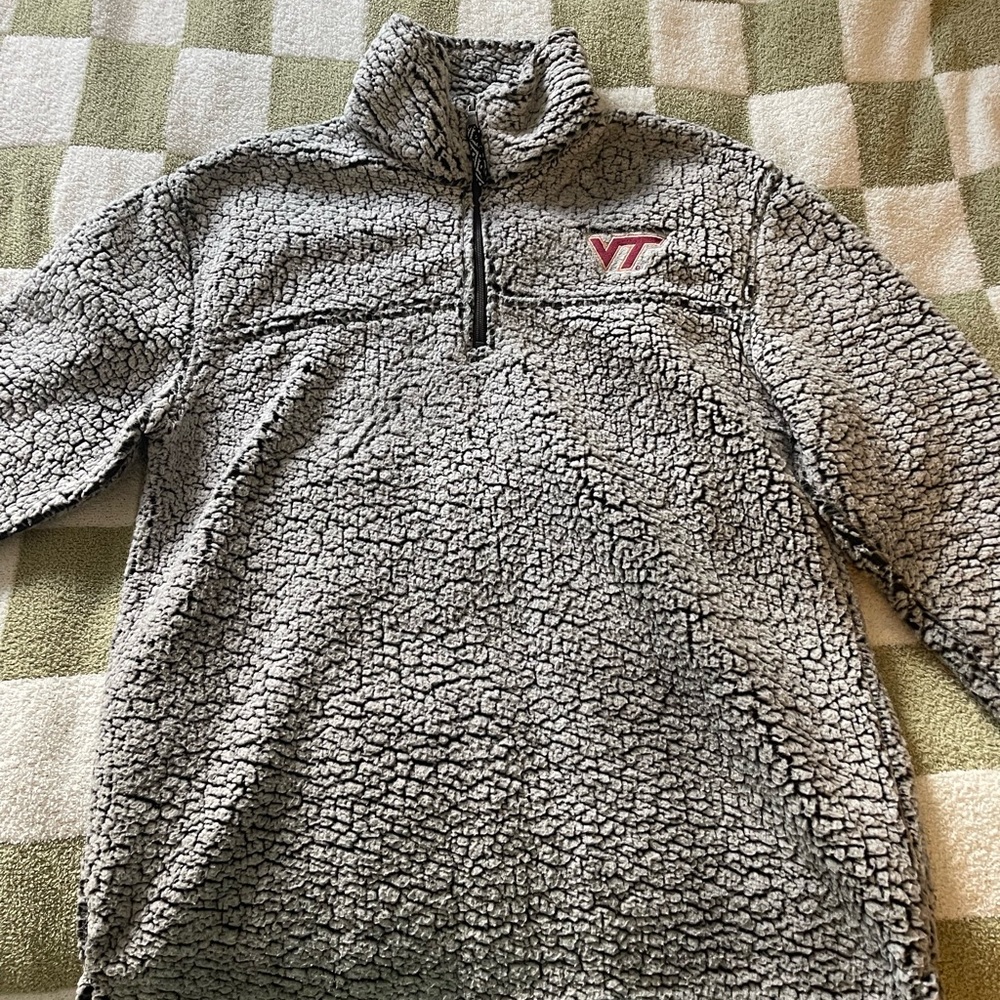 Virginia Tech Quarter Zip Fleece